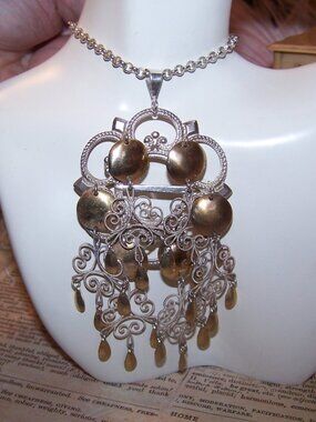 IVAR T HOLT Norway 830 Silver Solje - Pin Brooch or Pendant